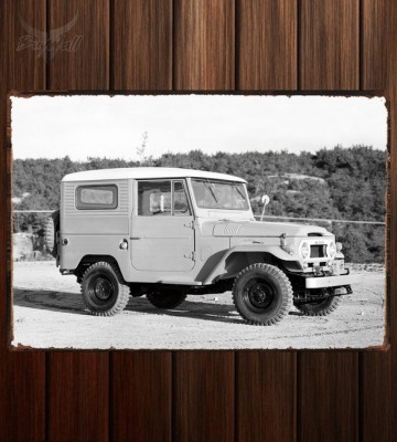 Металлическая табличка Toyota Land Cruiser (FJ40V)